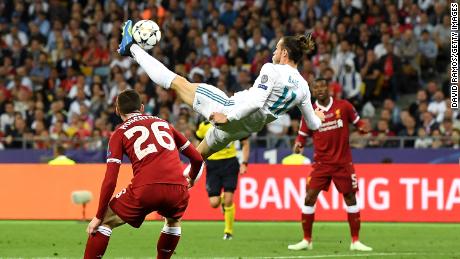 Bale scored one of the best Champions League Final goals in 2018. 