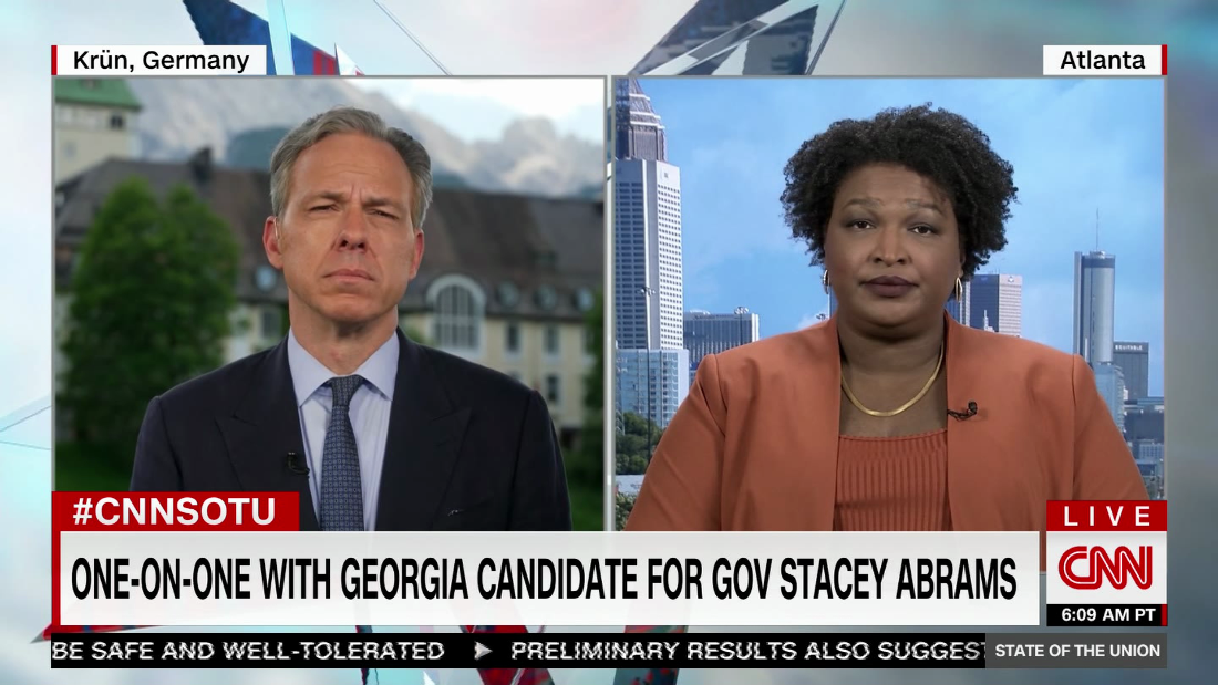 Stacey Abrams: Senate should lift filibuster to codify Roe – CNN Video