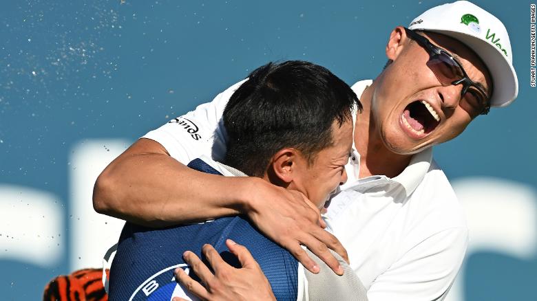 Haotong Li overcome with emotion after ending four-year winless drought at BMW International Open