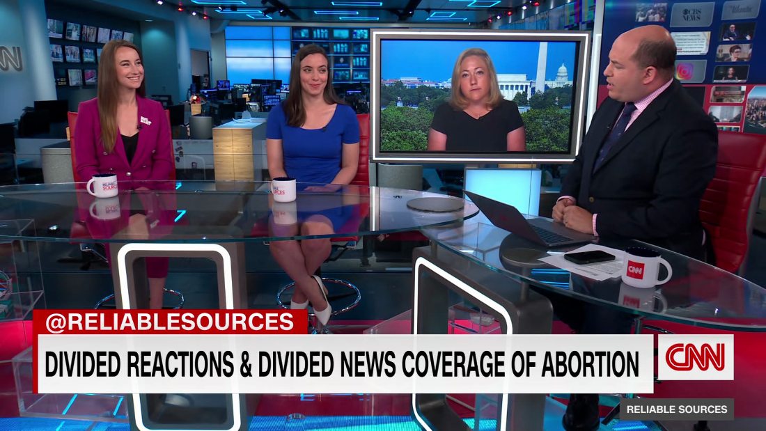 Do Supreme Court split screens distort abortion debate? – CNN Video