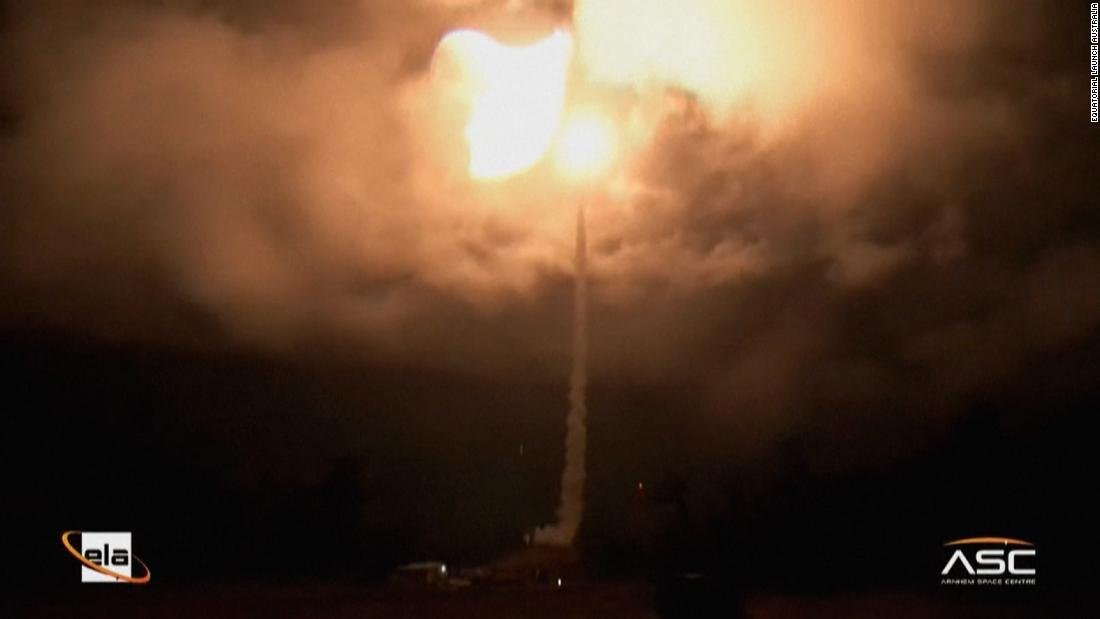 NASA launches first rocket from Australian space center - CNN