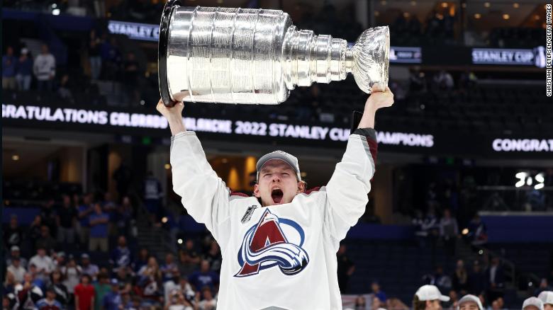 Colorado Avalanche win first Stanley Cup title since 2001