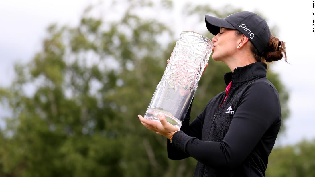 'We are this good': Swedish golf's rising star hopes history-making win will be watershed moment for women's game