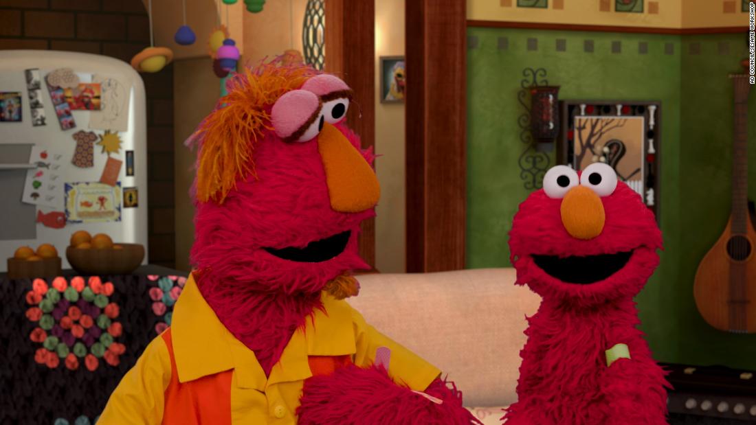 Elmo just got his Covid-19 vaccine - CNN