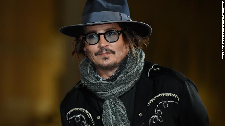 Johnny Depp in 2021.
