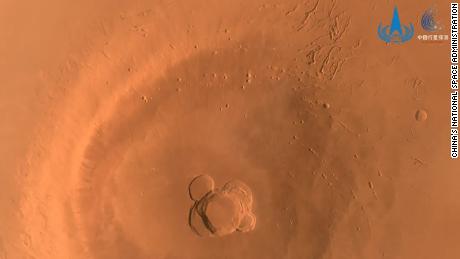 Sonda china en Marte fotografió todo el planeta rojo