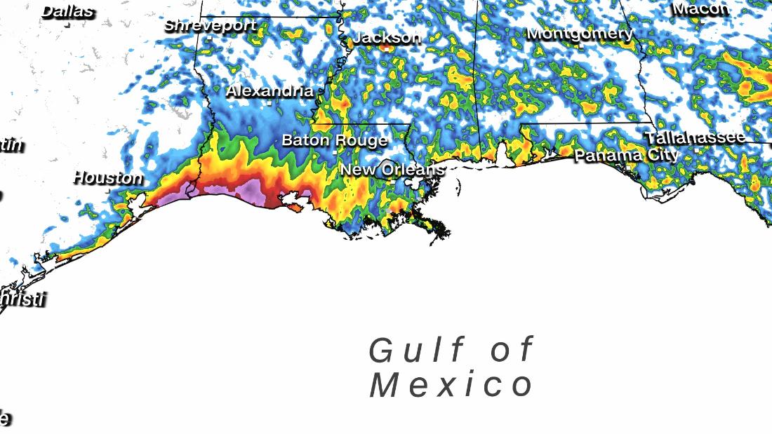 Weather forecast: Heavy rain along the Gulf Coast as Atlantic tropics heat up – CNN Video