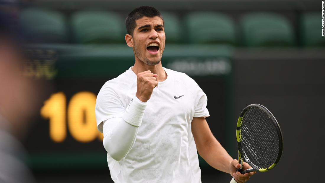 &lt;strong&gt;5: Carlos Alcaraz -- &lt;/strong&gt;The Spaniard breaks the top five seeding in only his second Wimbledon. The world number seven reached the quarter final at Roland Garros this year and has career prize winnings of just shy of $6 million -- all before his 20th birthday.&lt;br /&gt;&lt;br /&gt;&lt;em&gt;Best finish: Second round, 2021&lt;/em&gt;&lt;br /&gt;