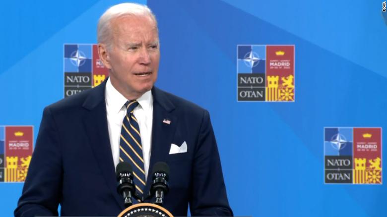Watch Biden call for filibuster rule change to codify abortion rights into law