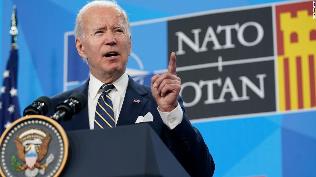 Biden calls for dropping filibuster rules to put abortion rights into law – CNN