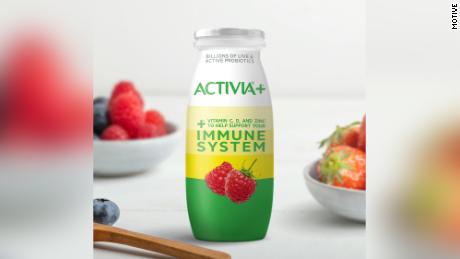 Activia's drinkable versions are designed for the on-the-go yogurt consumer. 