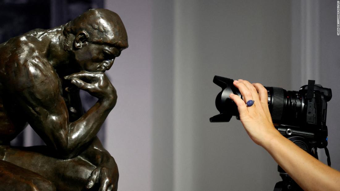 Casting of Rodin’s ‘Thinker’ fetches $11.1 million at Paris auction