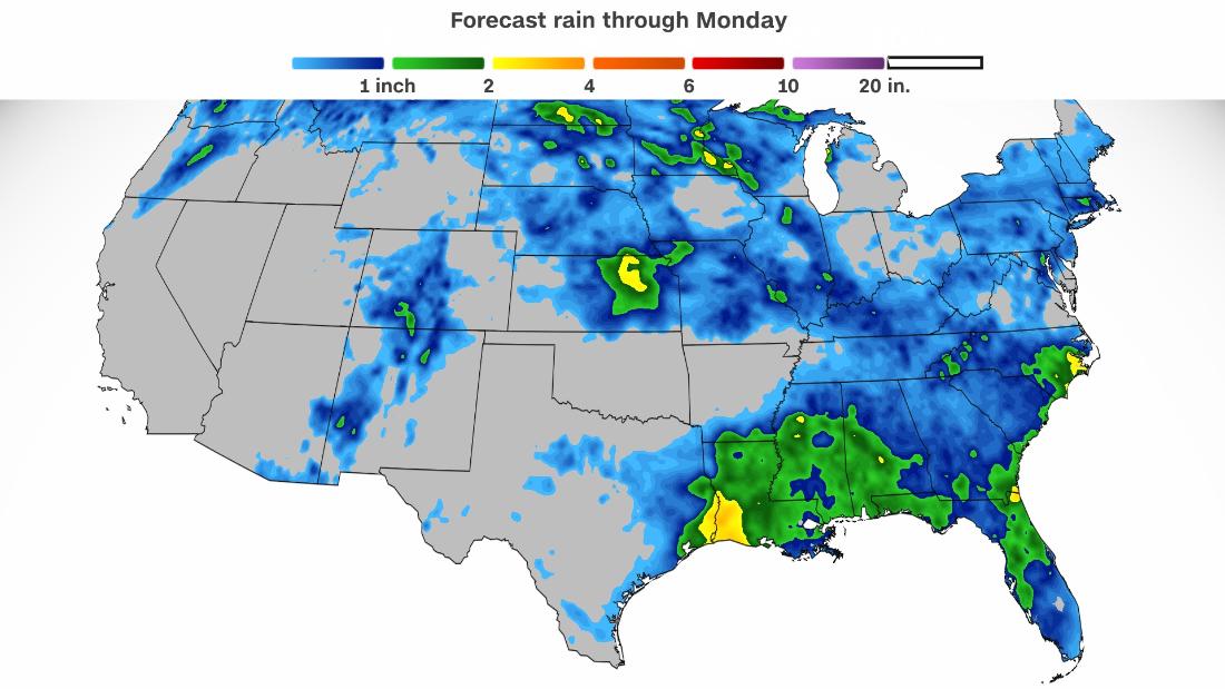 Weather forecast: Storms could impact holiday travel – CNN Video