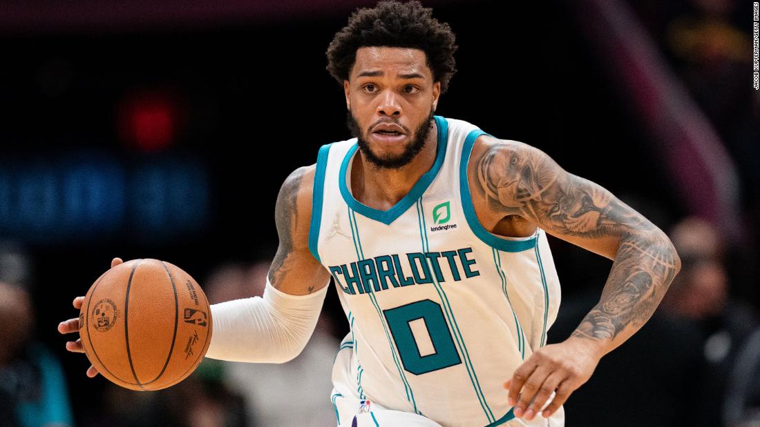 Miles Bridges’ wife posts photos of his apparent injuries on social media after Hornets forward was arrested in Los Angeles