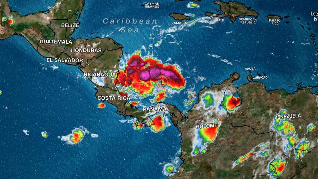 Alerta por potencial tormenta tropical en Centroamérica y el Caribe ...