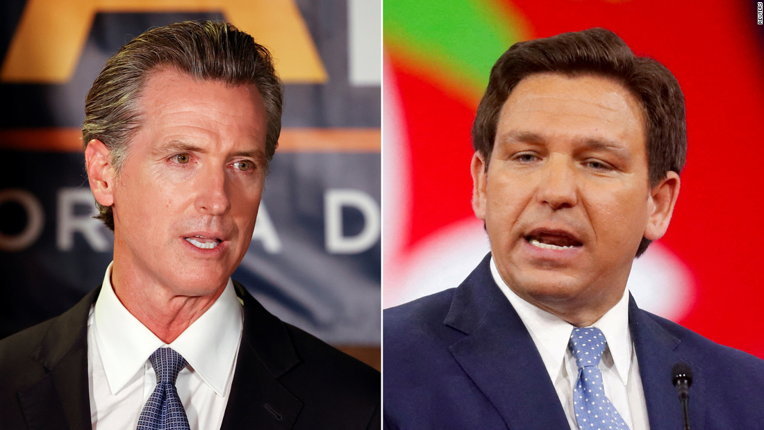 Gavin Newsom passe à l’antenne contre Ron DeSantis alors que la rivalité politique grandit au milieu des bavardages de 2024