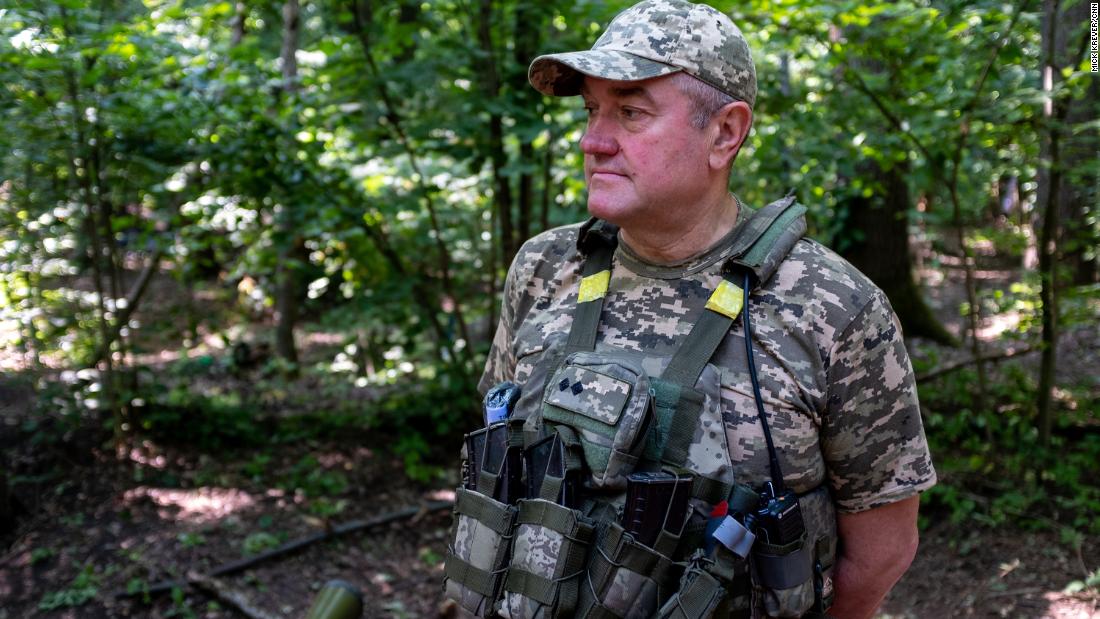 Deep in a Ukrainian forest, this group of volunteers waits as Russia creeps closer