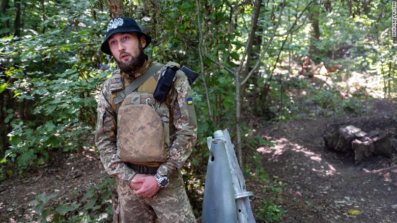Maxym is part of Ukraine&#39;s Territorial Defense. While he waits for Russia&#39;s troops, he says he thinks often of his pregnant wife and unborn son.