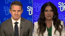 Adam Kinzinger Kristi Noem Split