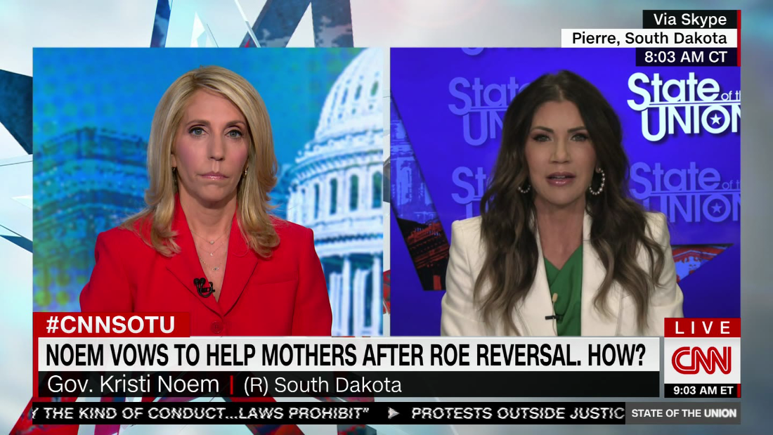 ‘The time is right:’ Noem backs paid family leave in South Dakota – CNN Video