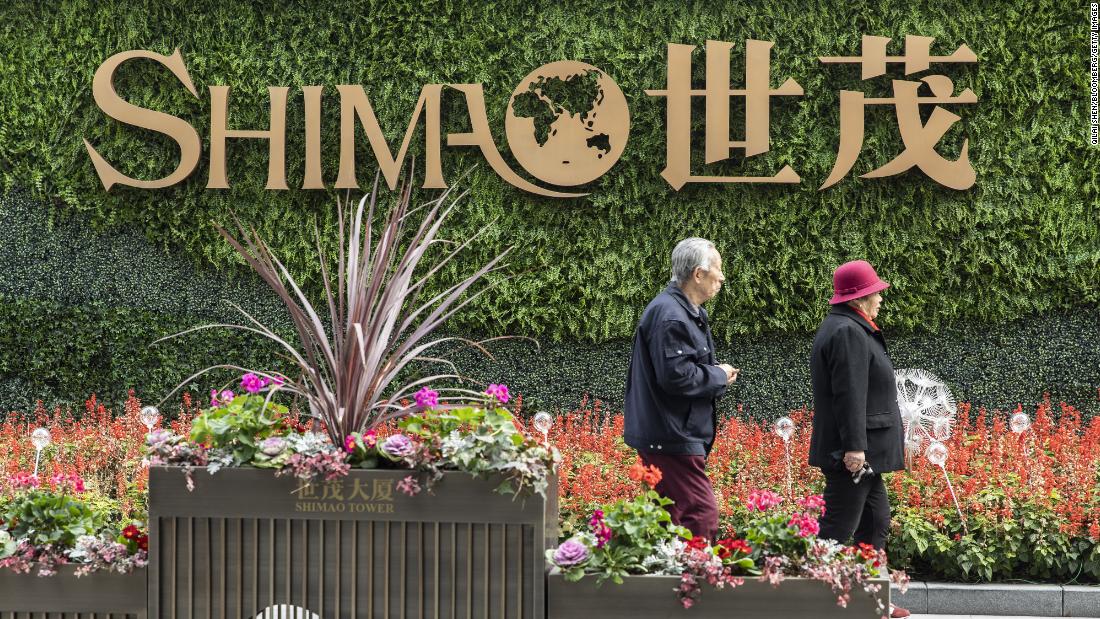 Shimao, a big Shanghai real estate developer, defaults on debt