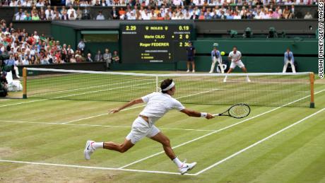Federer&#39;s forehand is widely regarded as one of the greatest shots in tennis.