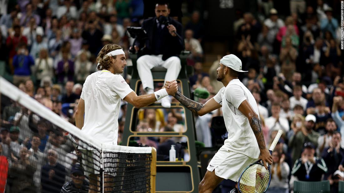 Nick Kyrgios e Stefanos Tsitsipas sono stati multati durante Wimbledon.