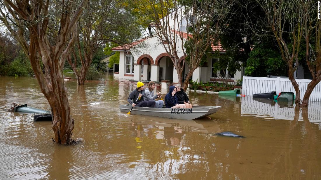 Sydney is flooded, again, as climate crisis becomes new normal for Australia's most populous state - CNN - Tranquility 國際社群