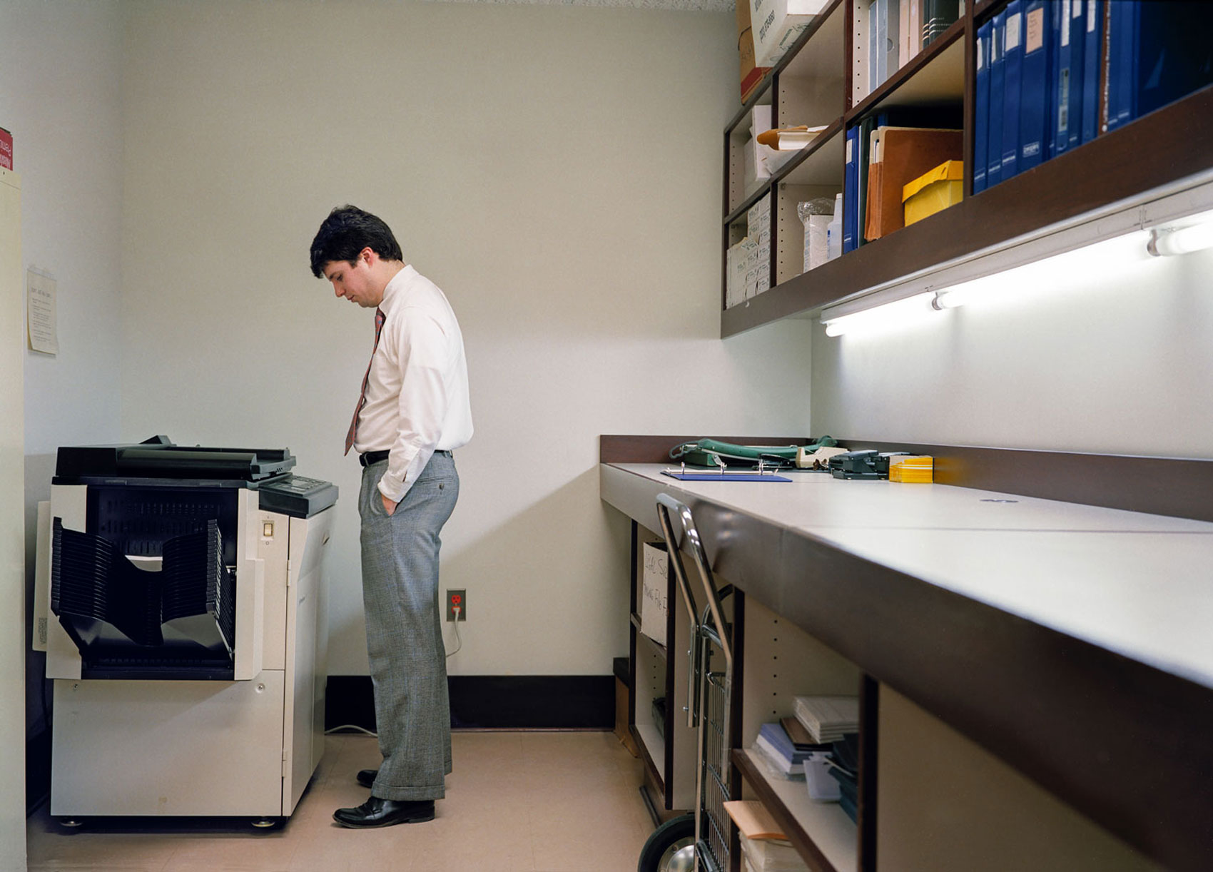 Steven Ahlgren's photos of '90s offices evoke a bygone era - CNN Style