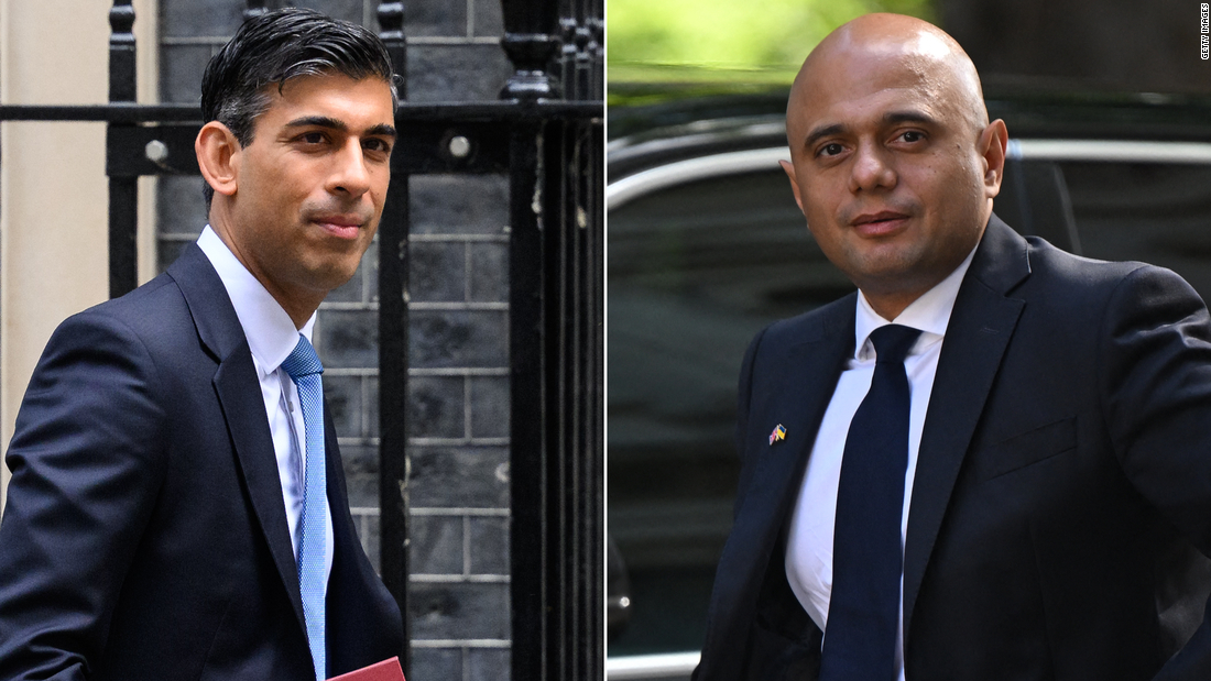 Read top UK ministers Sajid Javid and Rishi Sunak's resignation letters
