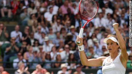 Tatjana Maria is enjoying a dream run at Wimbledon 15 months after the birth of her second child