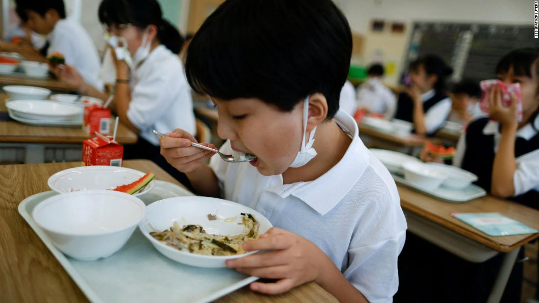 Tokyo school swaps fruit for jelly as inflation bites