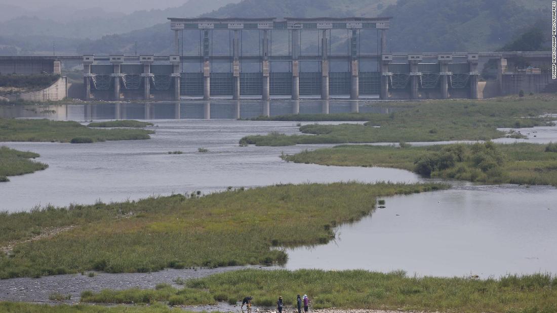 Suspected North Korean dam release forces South Koreans to evacuate holiday spot on river