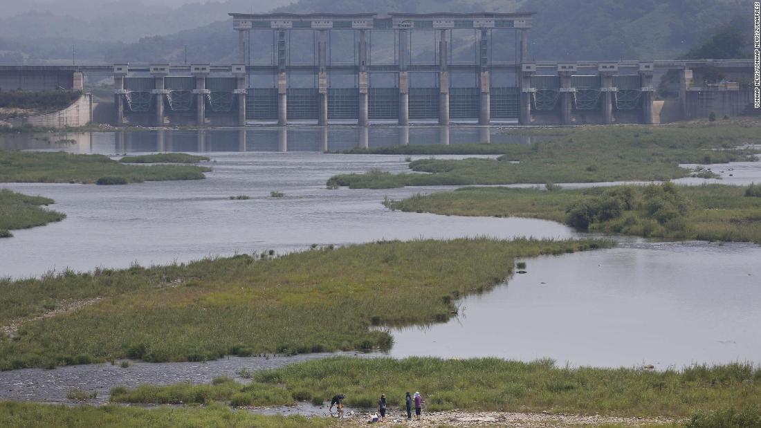 Suspected North Korean dam release forces South Koreans to evacuate holiday spot on river