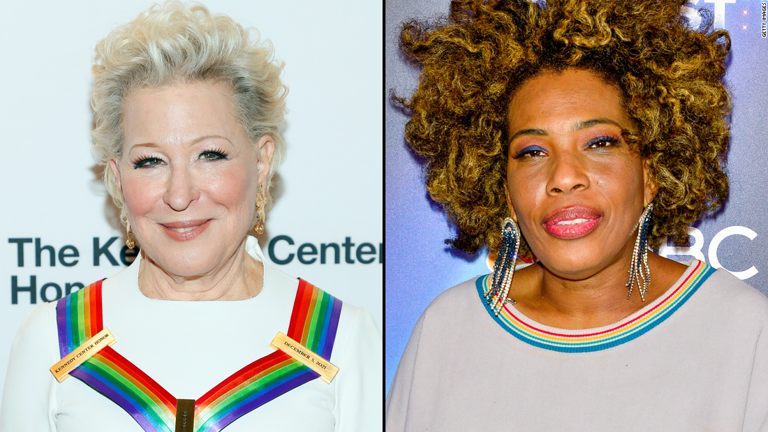 Bette Midler and Macy Gray address setbacks over comments considered transphobic