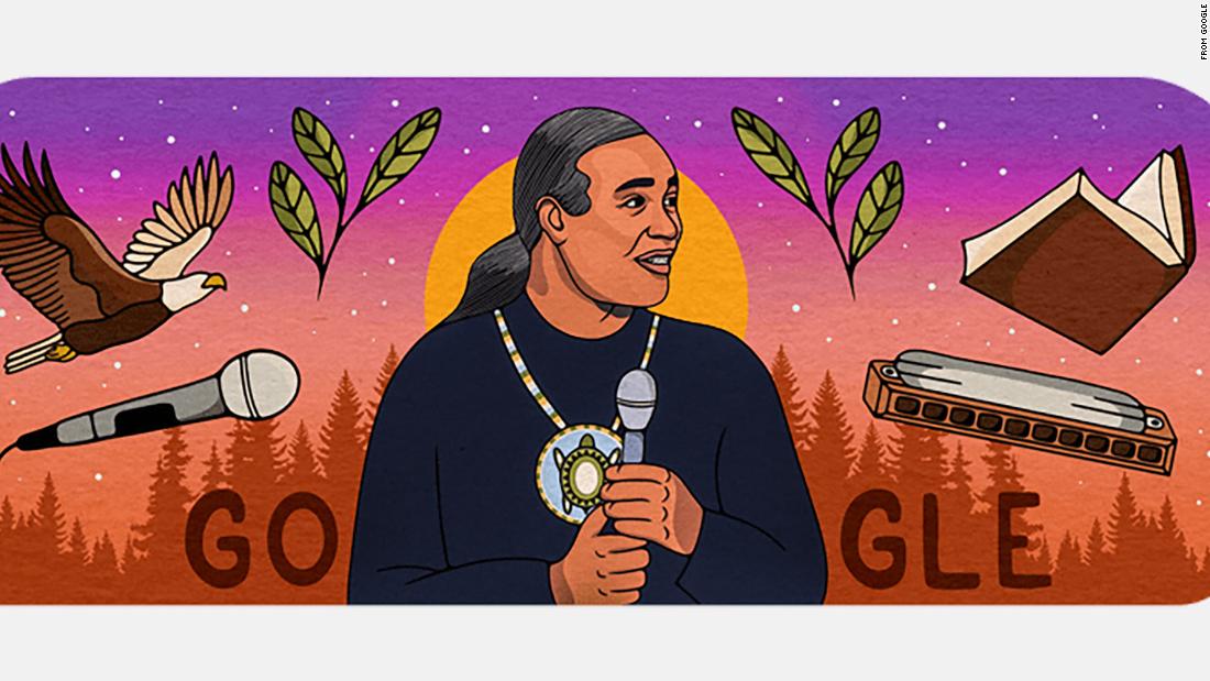 Charlie Hill: Native American comedian honored with Google Doodle