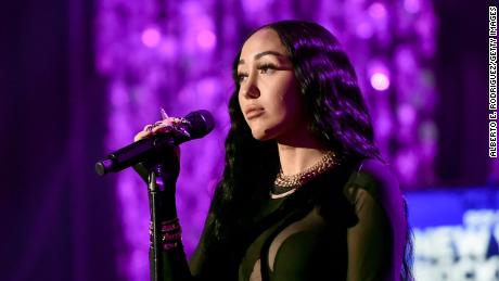 Noah Cyrus performs during the &quot;Dick Clark&#39;s New Year&#39;s Rockin&#39; Eve with Ryan Seacrest&quot; broadcast special on December 31, 2020.