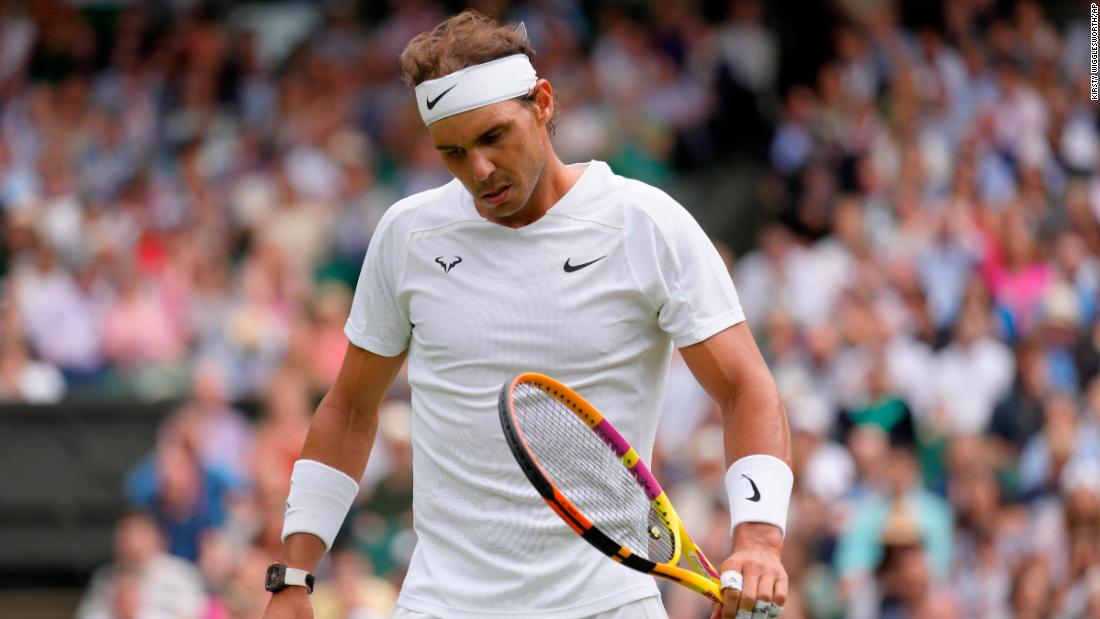 Rafael Nadal rallies to advance to semifinals at Wimbledon in quest of 23rd grand slam title