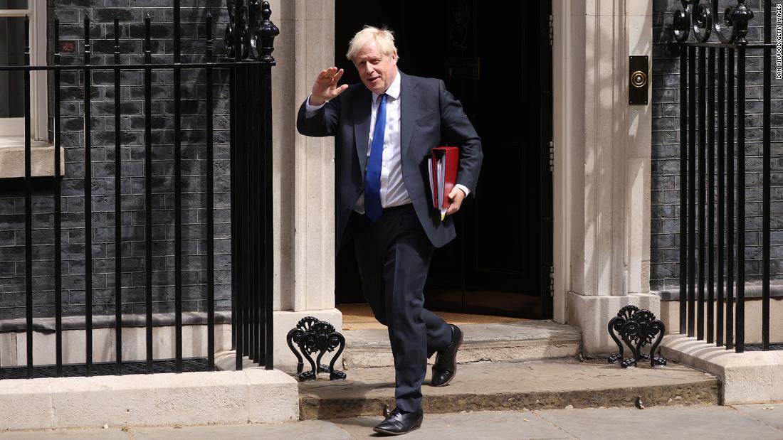 Johnson leaves No. 10 Downing Street on July 6, a day after &lt;a href=&quot;https://www.cnn.com/2022/07/05/uk/rishi-sunak-sajid-javid-resignation-boris-johnson-intl/index.html&quot; target=&quot;_blank&quot;&gt;two senior Cabinet ministers quit&lt;/a&gt; over Downing Street&#39;s handling of the resignation of deputy chief whip Chris Pincher.