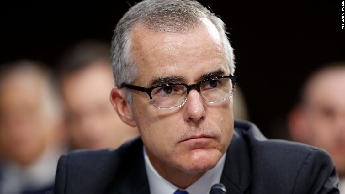 McCabe says his and Comey’s selection for ‘rigorous’ IRS audits should be investigated