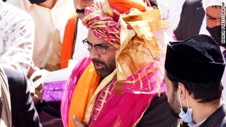 Mukhtar Abbas Naqvi, who has resigned as India&#39;s Minister of Minority Affairs, in Rajasthan on February 6. 