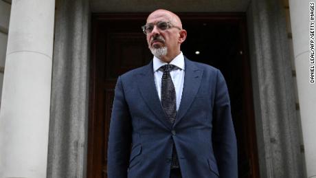 Britain&#39;s newly appointed Chancellor of the Exchequer Nadhim Zahawi.