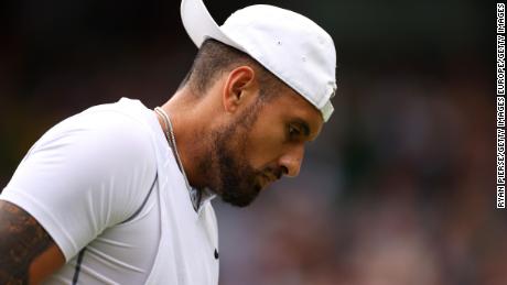 Kyrgios said that it was difficult for him to read the reports. 