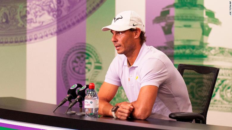 Rafael Nadal withdraws from Wimbledon due to injury, sending Nick Kyrgios straight to the final