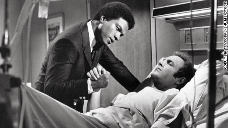 Caan with Billy Dee Williams in the 1971 tearjerker &quot;Brian&#39;s Song.&quot; 