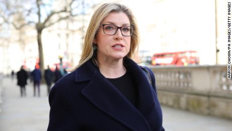 Britain&#39;s Trade Minister Penny Mordaunt.