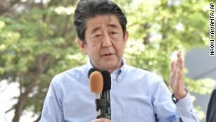 Former Japanese PM Shinzo Abe hospitalized after possible shooting