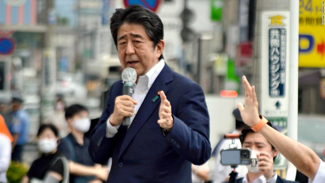 Shinzo Abe, former Japanese prime minister, assassinated during campaign speech