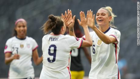 The USWNT confirmed its place at the 2023 Women&#39;s World Cup.