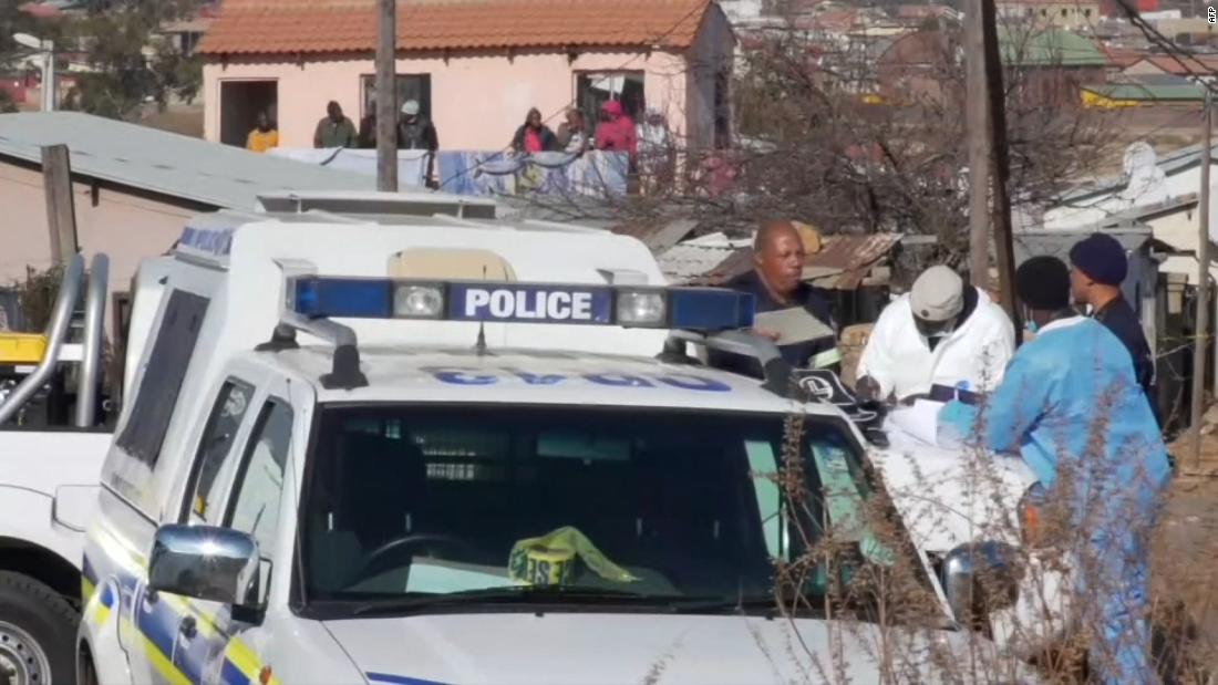 At least 14 dead in a mass shooting at a bar in Soweto, South Africa